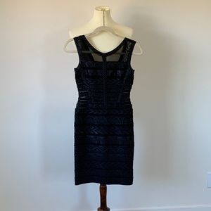 Sivalia Couture Black Bandage Dress